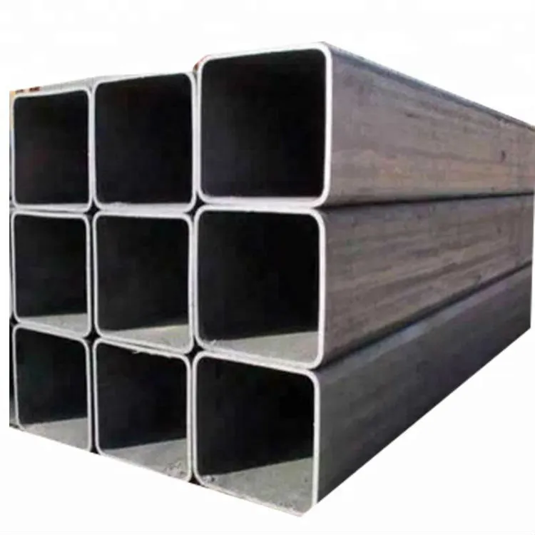 Schedule 40 Black Steel Pipe Rectangular Steel Pipe Hollow Section Seamless Carbon Steel Pipe